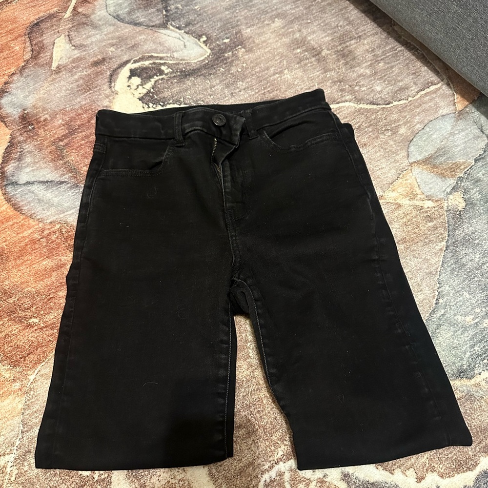 Black AE Curvy High-Rise Jegging